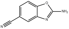 2-氨基苯并[D]唑-5-腈 结构式