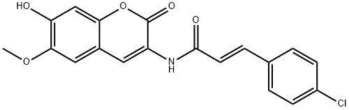 化合物 T34582 结构式