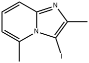 Imidazo[1,2-a]pyridine, 3-iodo-2,5-dimethyl- 结构式