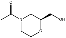 Ethanone, 1-[(2S)-2-(hydroxymethyl)-4-morpholinyl]- 结构式