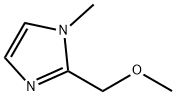 2-(甲氧基甲基)-1-甲基1H咪唑 结构式