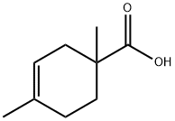 3-Cyclohexene-1-carboxylic acid, 1,4-dimethyl- 结构式