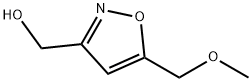 5-(甲氧基甲基)-1,2-噁唑-3-基]甲醇 结构式