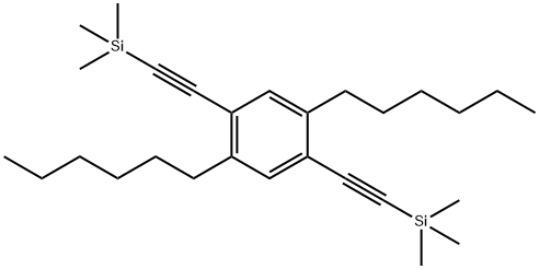 4,4'-二(苯甲酸甲酯)乙炔 结构式