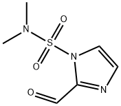 2-甲酰基-N,N-二甲基-1H-咪唑-1-磺酰胺 结构式