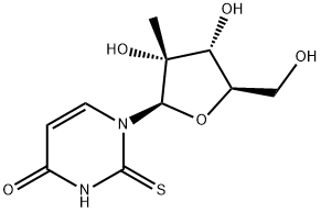 2'--C-Methyl-2-thiouridine 结构式