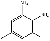 3-氟-5-甲基-1,2-苯二胺 结构式
