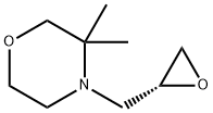 Morpholine, 3,3-dimethyl-4-[(2R)-2-oxiranylmethyl]- 结构式
