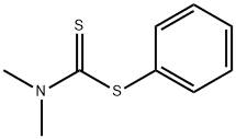 Carbamodithioic acid, N,N-dimethyl-, phenyl ester 结构式