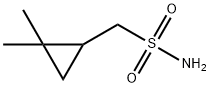 (2,2-二甲基环丙基)甲磺酰胺 结构式