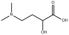 Butanoic acid, 4-(dimethylamino)-2-hydroxy- 结构式