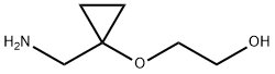 2-[1-(氨甲基)环丙氧基]乙醇 结构式