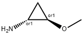 REL-(1R,2R)-2-甲氧基环丙烷-1-胺 结构式