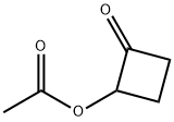 Cyclobutanone, 2-(acetyloxy)- 结构式