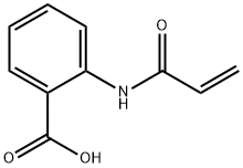 2-(丙-2-烯酰胺)苯甲酸 结构式