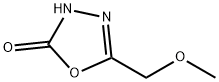 5-(甲氧基甲基)-2,3-二氢-1,3,4-噁二唑-2-酮 结构式