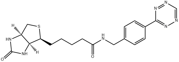 TETRAZINE-BIOTIN 结构式