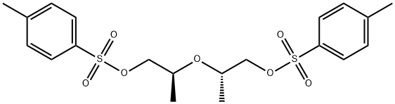 1-Propanol, 2,2'-oxybis-, bis(4-methylbenzenesulfonate), (2S,2'S)- (9CI) 结构式