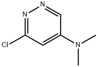 N,N-二甲基-6-氯-4-氨基哒嗪 结构式