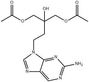 Hydroxy Famciclovir 结构式