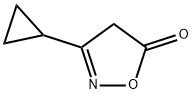 3-环丙基异噁唑-5(4H)-酮 结构式