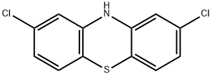 2,8-二氯-10H-吩噻嗪 结构式