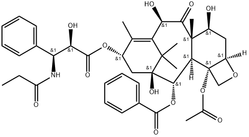 10-脱乙酰紫杉醇乙酯类似物 结构式