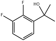 2-(2,3-二氟苯基)丙-2-醇 结构式