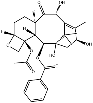 7-deoxy-10-deacetylbaccatin III 结构式