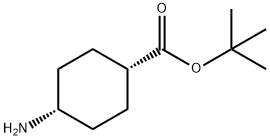 Cyclohexanecarboxylic acid, 4-amino-, 1,1-dimethylethyl ester, cis- 结构式