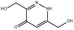 4(1H)-Pyridazinone, 3,6-bis(hydroxymethyl)- 结构式
