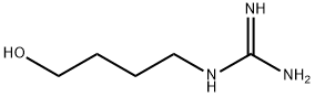 Guanidine, N-(4-hydroxybutyl)- 结构式