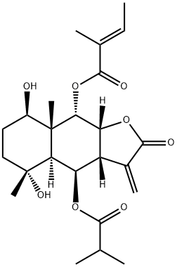 Wedelialactone A 结构式