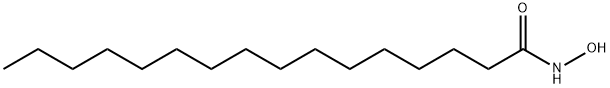 Hexadecanamide, N-hydroxy- 结构式