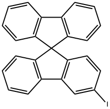 3-碘-9,9'-螺二芴 结构式