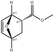 7-Oxabicyclo[2.2.1]hept-5-ene-2-carboxylic acid, methyl ester,(1R,2R,4R)-rel- 结构式