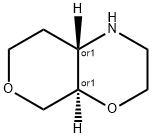 Pyrano[3,4-b][1,4]oxazine, octahydro-,(4aR,8aS)-rel- 结构式