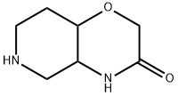 六氢-2H-吡啶[4,3-B][1,4]噁嗪-3(4H)-酮 结构式