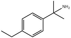 Benzenemethanamine, 4-ethyl-α,α-dimethyl- 结构式