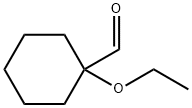 Cyclohexanecarboxaldehyde, 1-ethoxy- 结构式