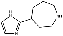 1H-Azepine, hexahydro-4-(1H-imidazol-2-yl)- 结构式