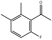 6-氟-2,3-二甲基苯乙酮 结构式