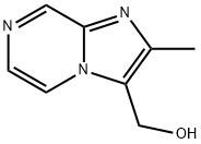 (2-甲基咪唑并[1,2-A]吡嗪-3-基)甲醇 结构式