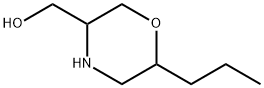 3-Morpholinemethanol,6-propyl- 结构式