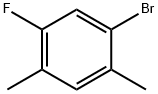 1-溴-5-氟-2,4-二甲基苯 结构式