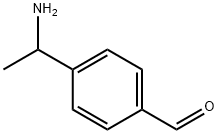 4-(1-氨基乙基)苯甲醛 结构式