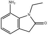7-amino-1-ethyl-2,3-dihydro-1H-indol-2-one 结构式