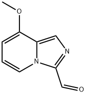 8-methoxyimidazo[1,5-a]pyridine-3-carbaldehyde 结构式