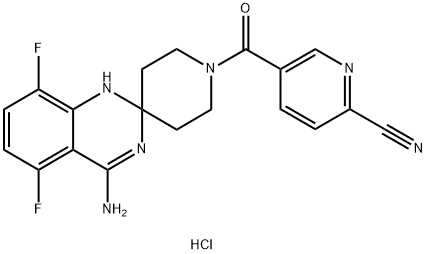 AR-C102222 HYDROCHLORIDE 结构式