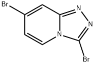 1,2,4-Triazolo[4,3-a]pyridine, 3,7-dibromo- 结构式